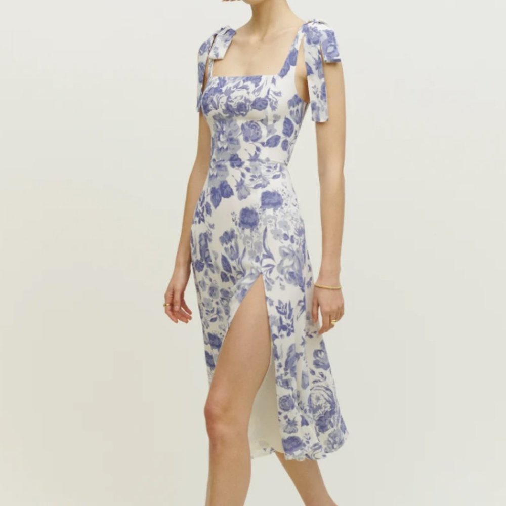 Reformation Petites Twilight Dress in Lucerne Size 2P - NWT